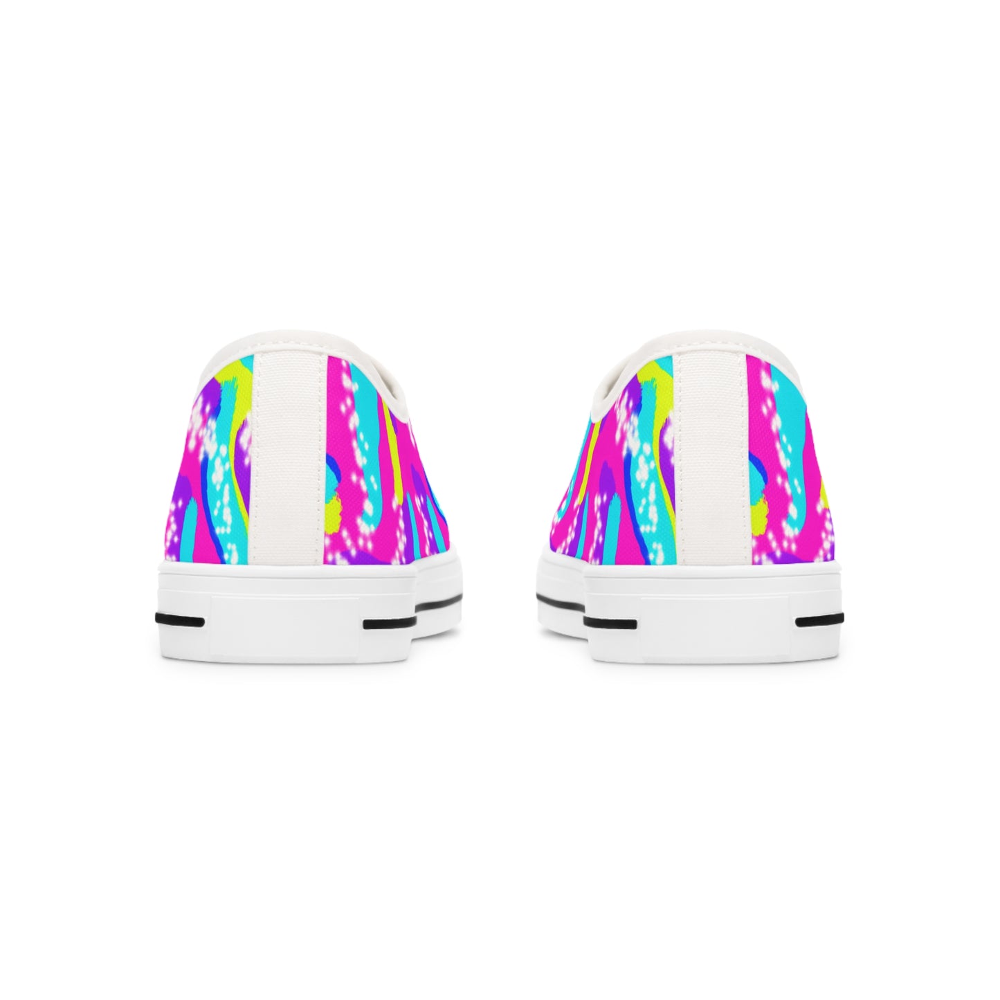 Roller Skating Barbie Inspired Women's Low Top Sneakers