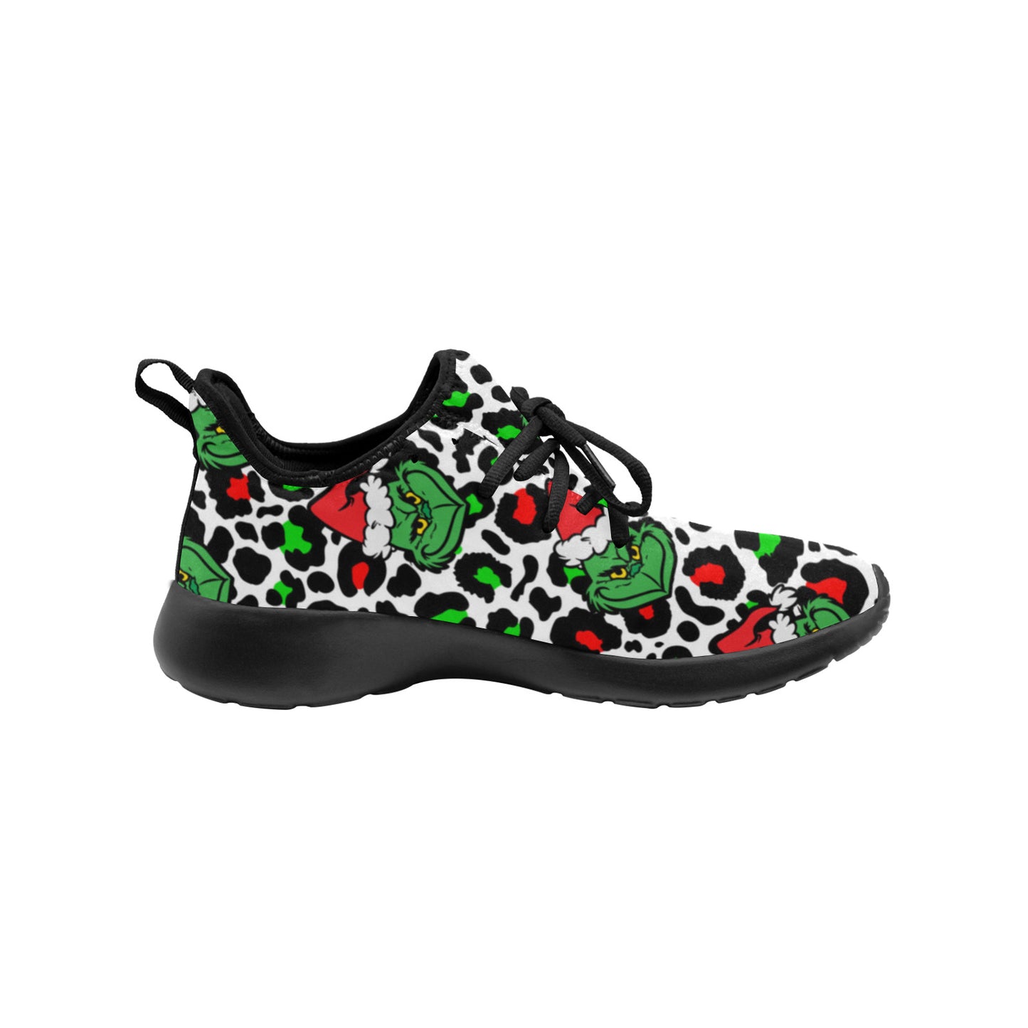 Grinch Christmas Slip On Women's Sneakers