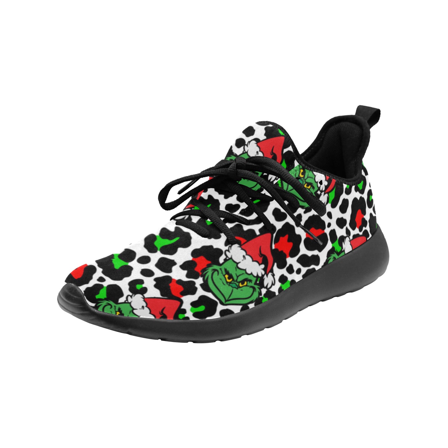 Grinch Christmas Slip On Women's Sneakers