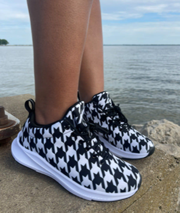 Houndstooth on sale tennis shoes