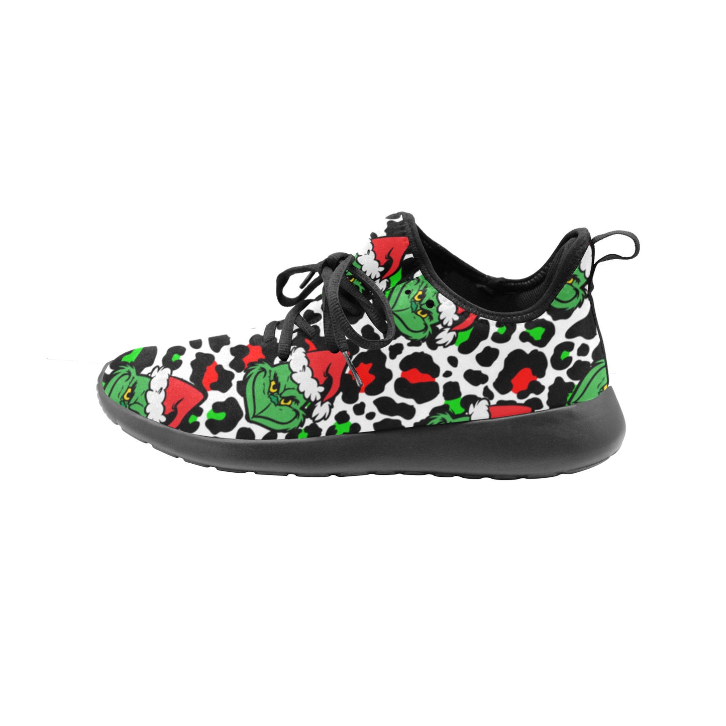 Grinch Christmas Slip On Women's Sneakers