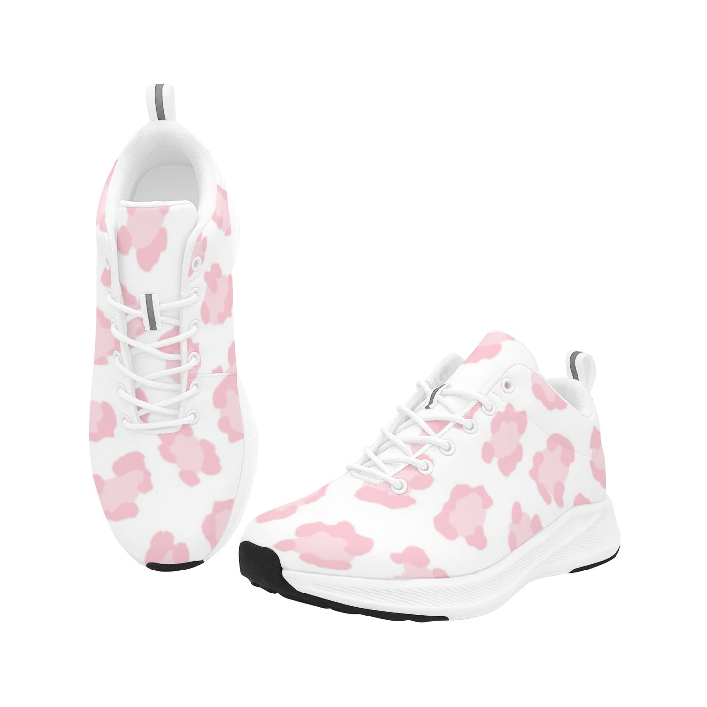 Pastel Leopard Print Women's Sneakers