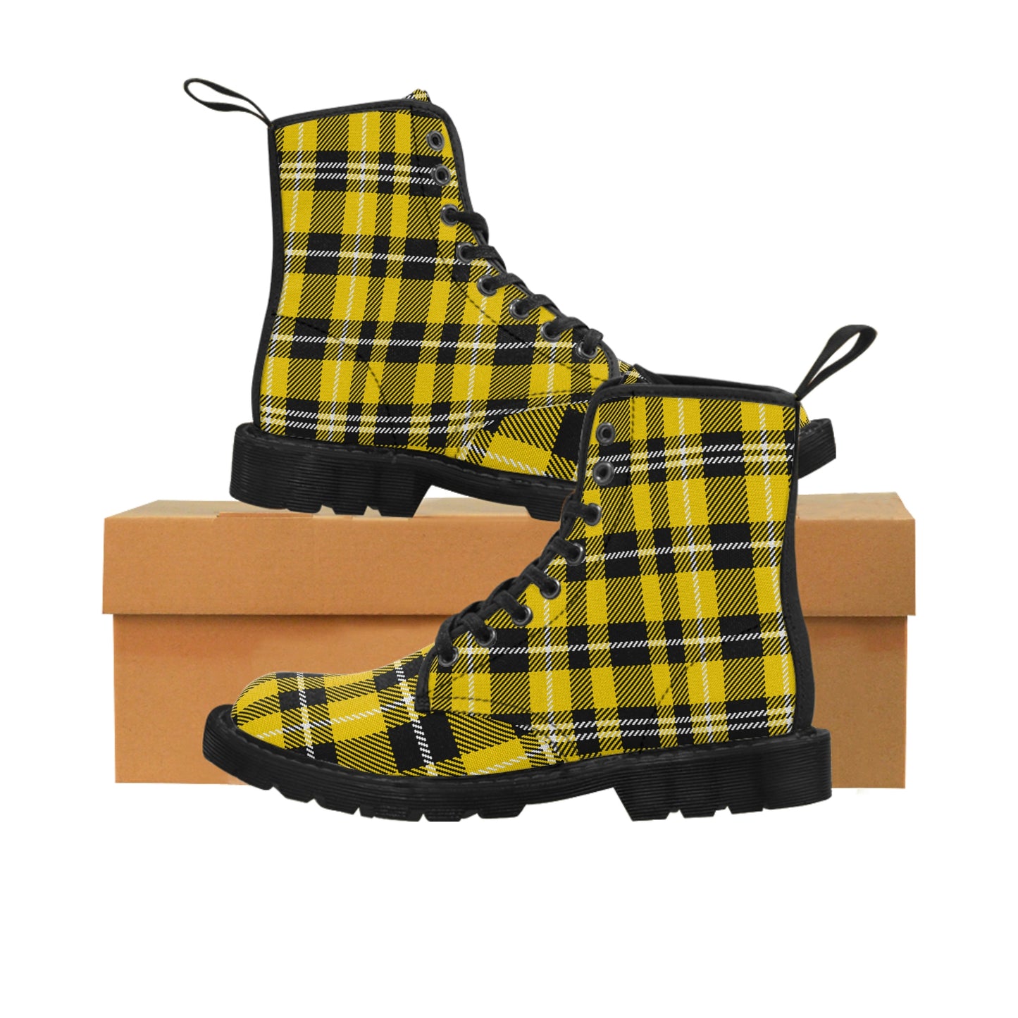 Cher Clueless Inspired Women's Canvas Boots