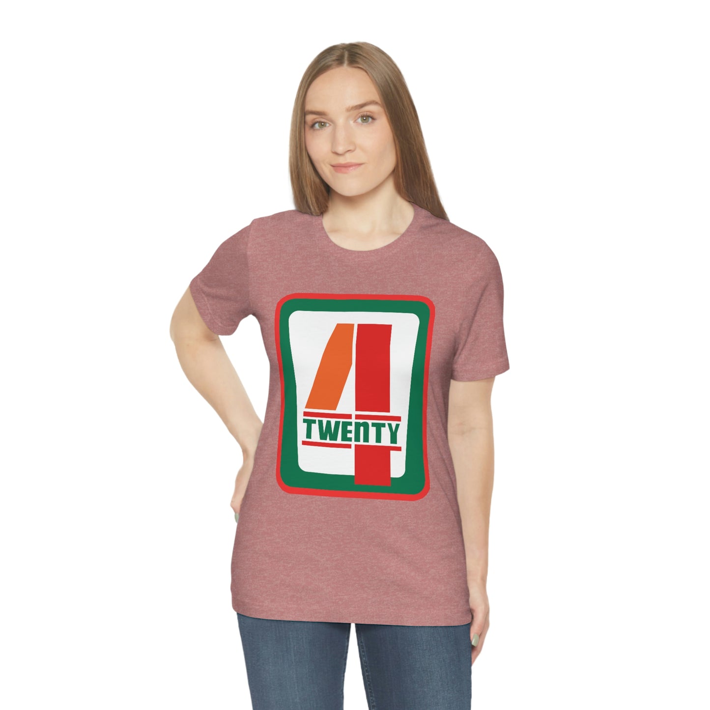 Funny 420 Parody Unisex Jersey Short Sleeve Tee