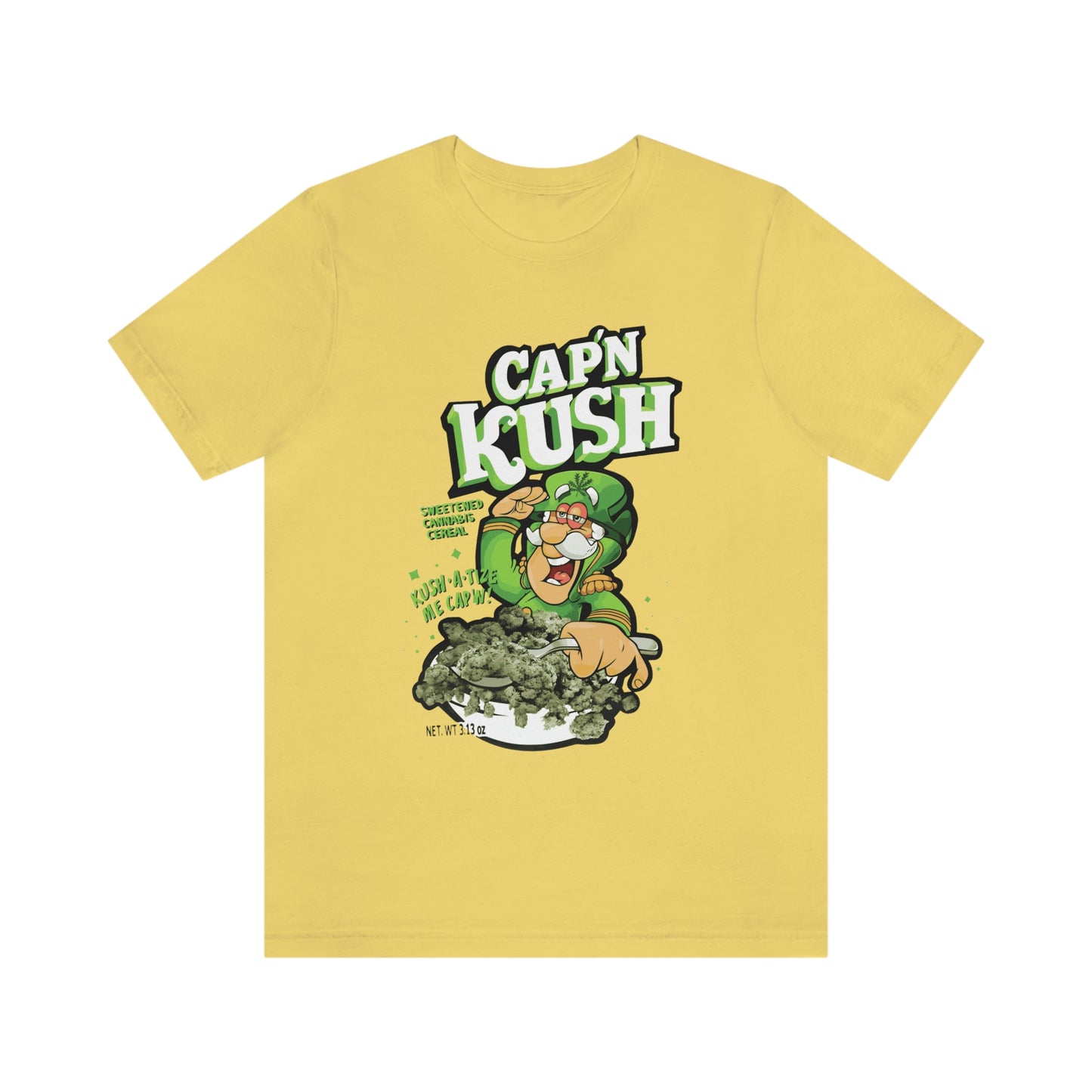 Kaptain Kush 420 Unisex Jersey Short Sleeve Tee