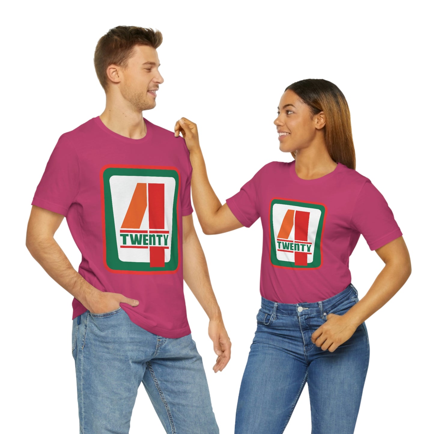 Funny 420 Parody Unisex Jersey Short Sleeve Tee