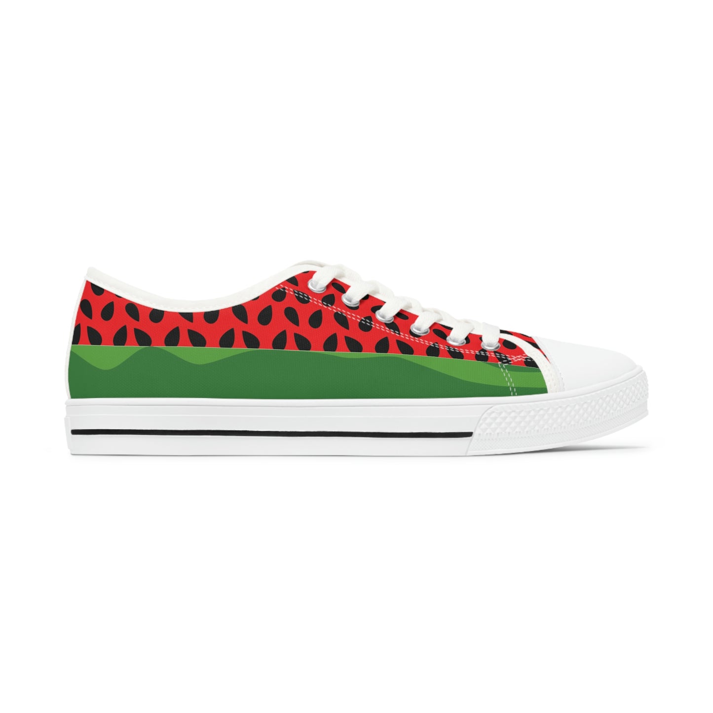 Watermelon Women's Low Top Sneakers