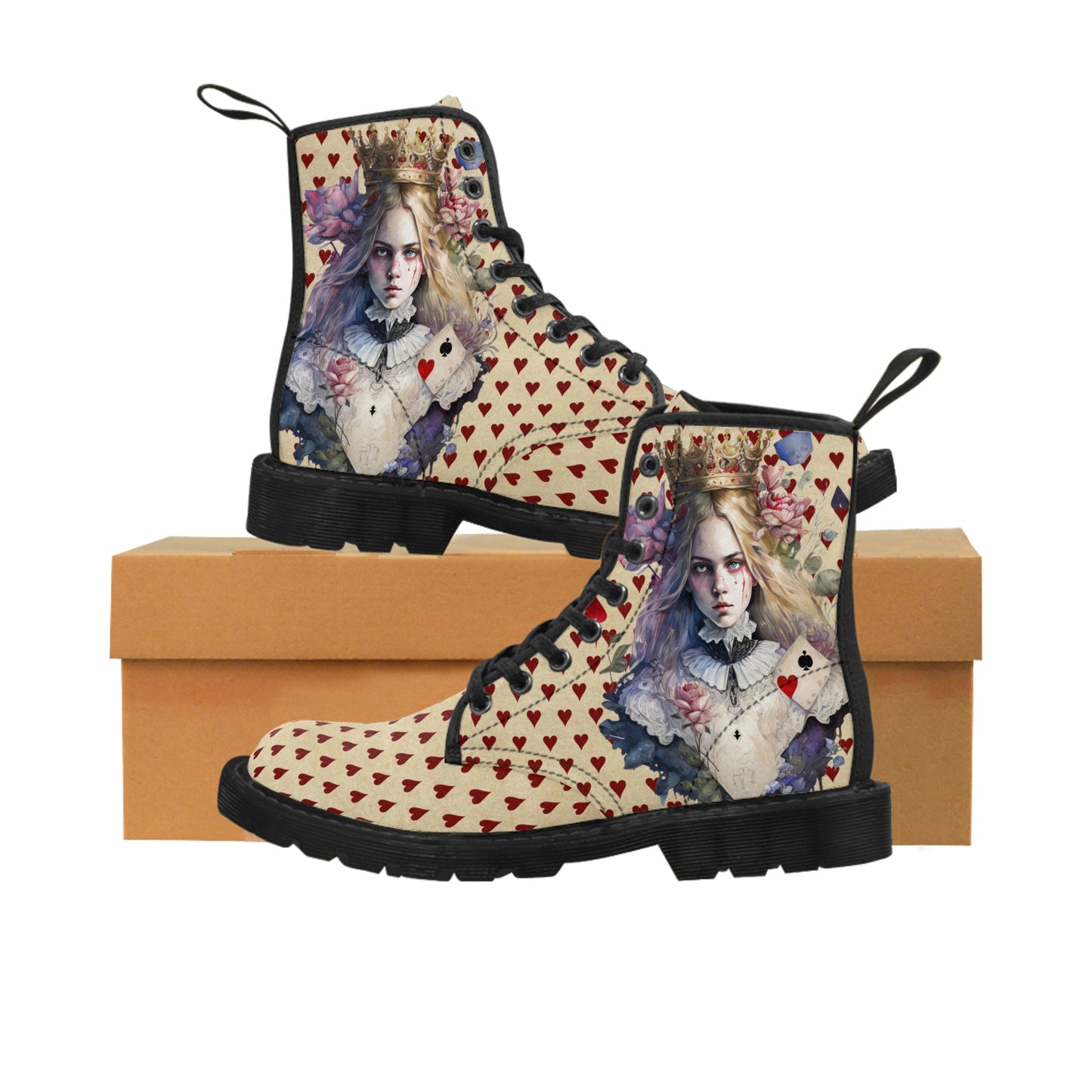 Dark Alice Women's Canvas Boots