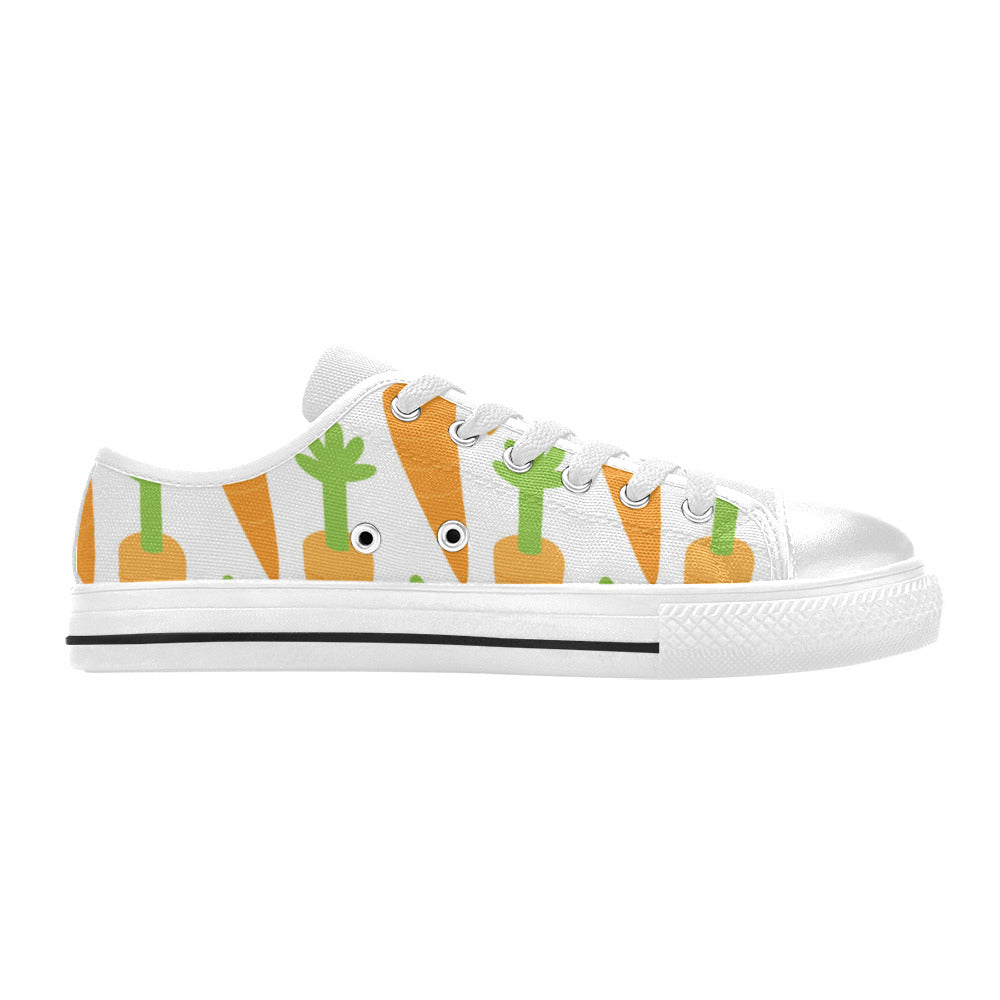 Bunny Food Canvas Kid's Sneakers (Big Kid)