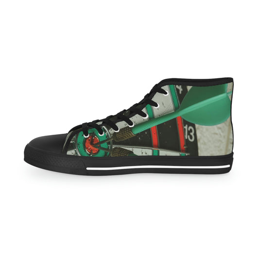 Darts Men's High Top Sneakers