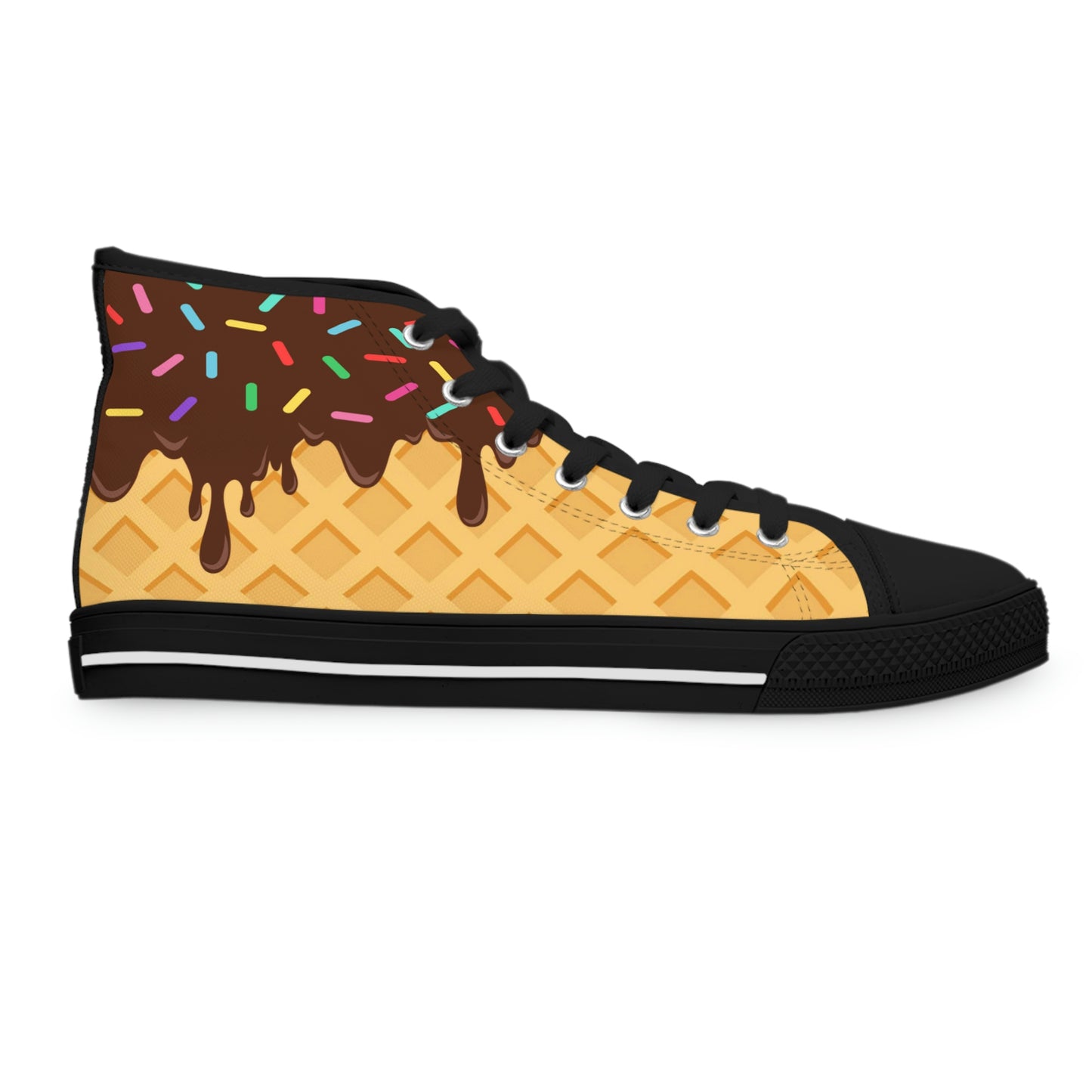 Ben and Larry's Ice Cream Women's High Top Sneakers