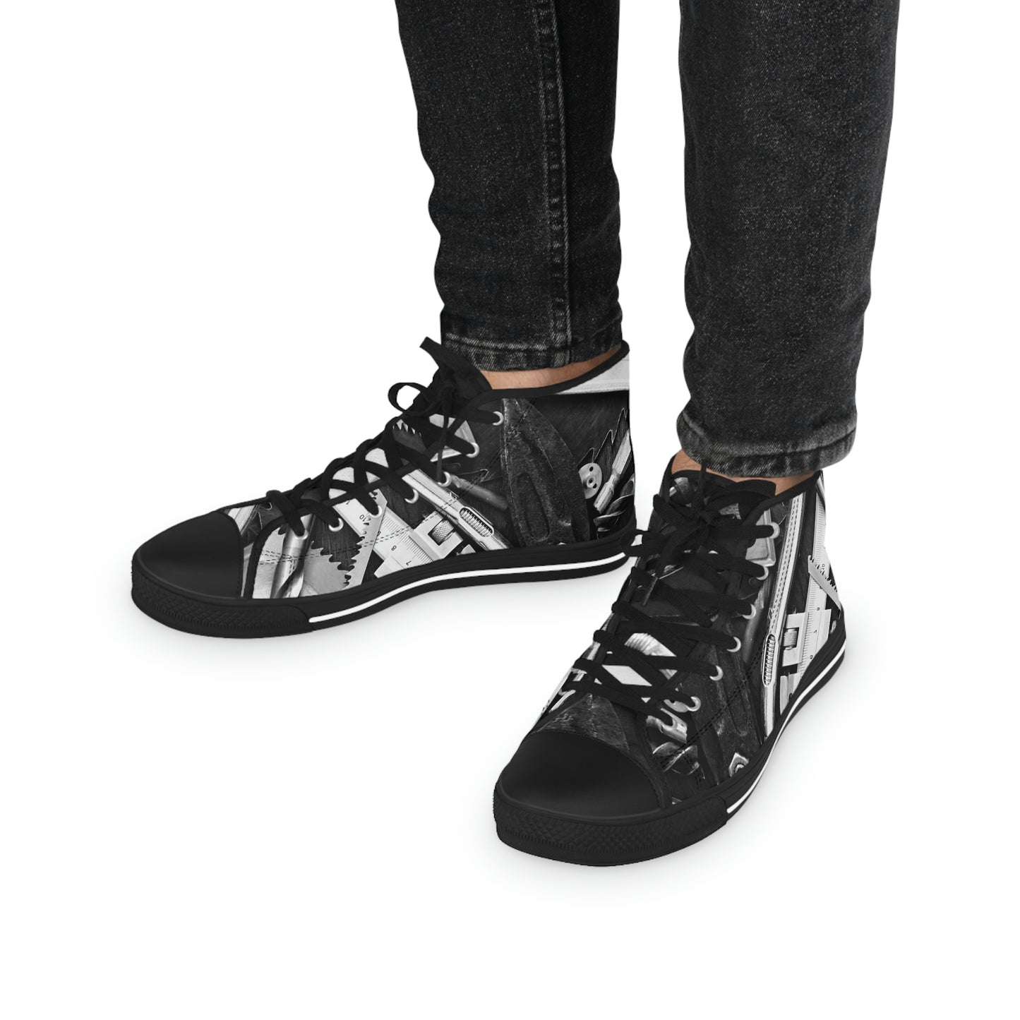 Tools Men's High Top Sneakers