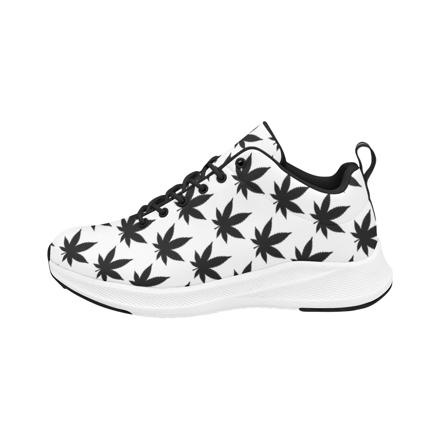 420 Delight - White and Black Women's Running Shoes