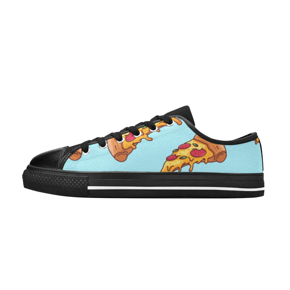 Hot Pepperoni Slices Kid's Shoes Black Soles (Big Kid)