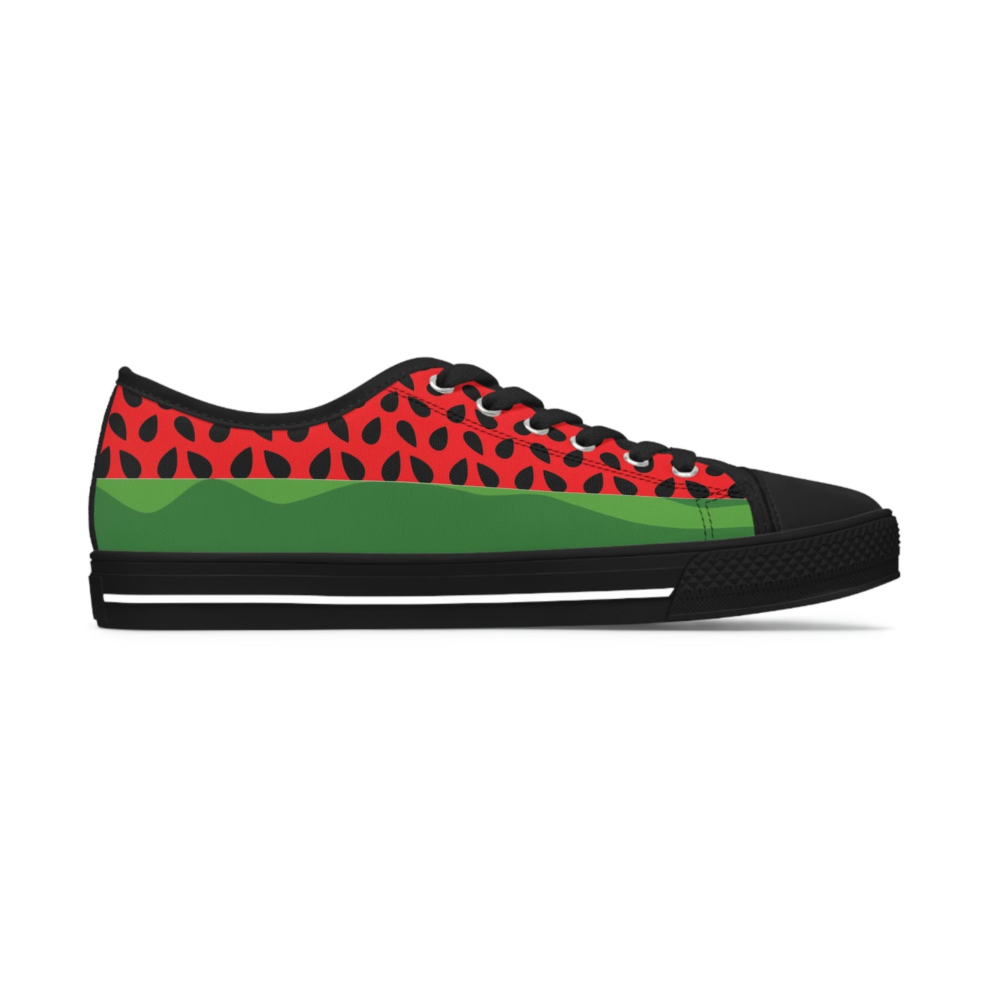 Watermelon Women's Low Top Sneakers