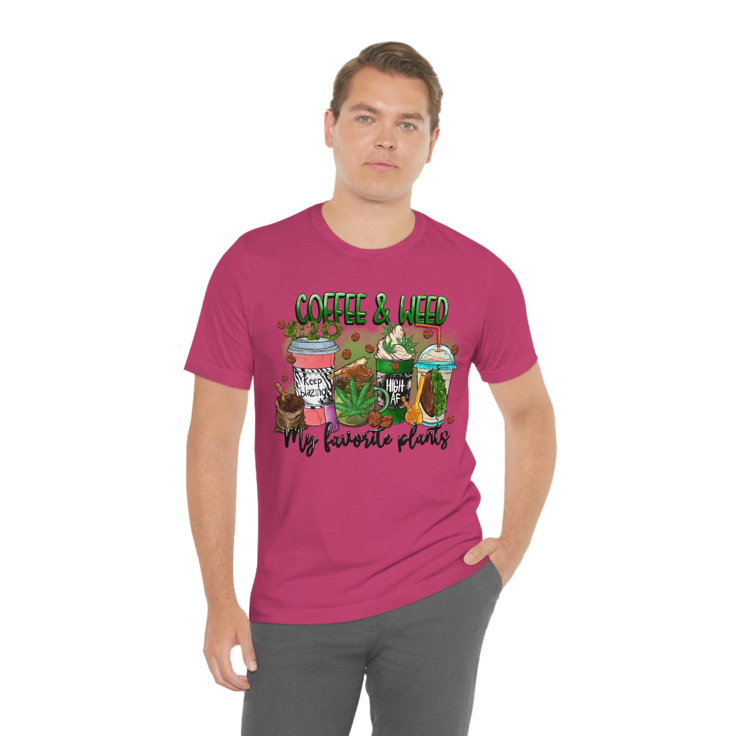 Mario 420 Unisex Jersey Short Sleeve Tee