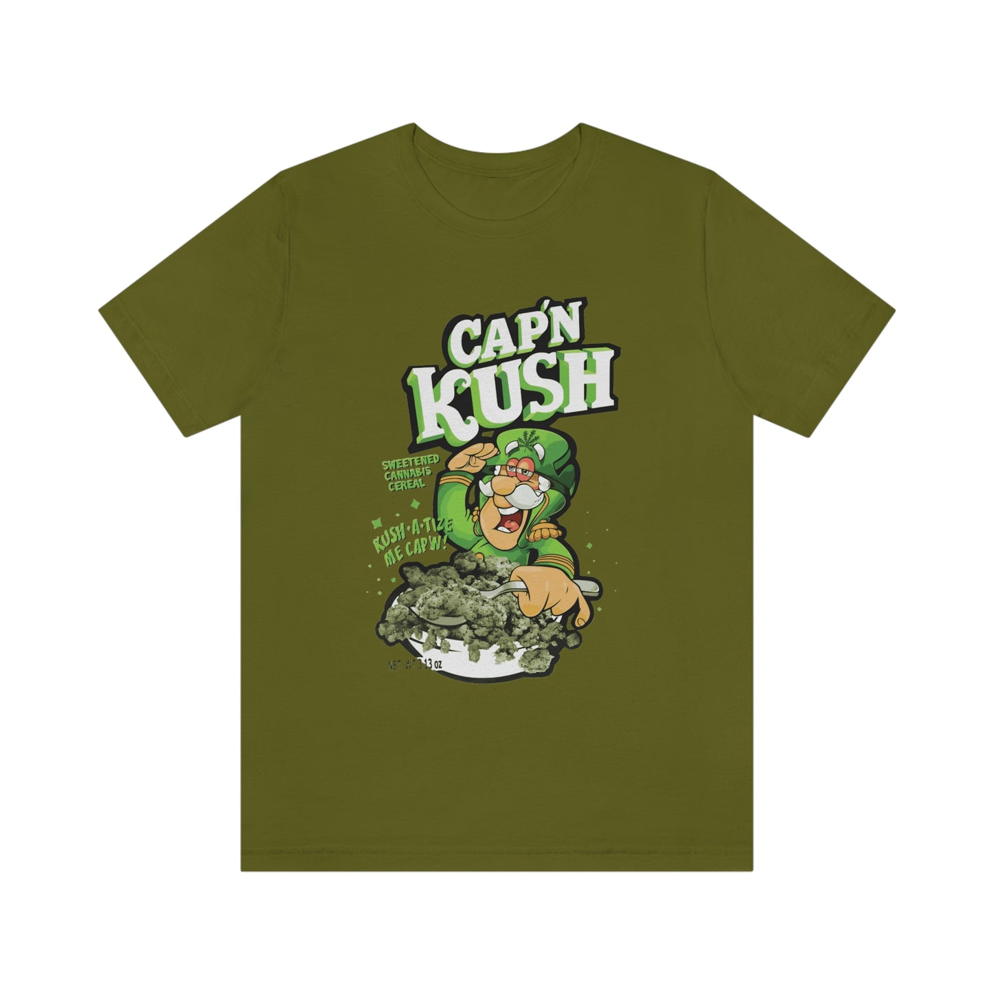 Kaptain Kush 420 Unisex Jersey Short Sleeve Tee