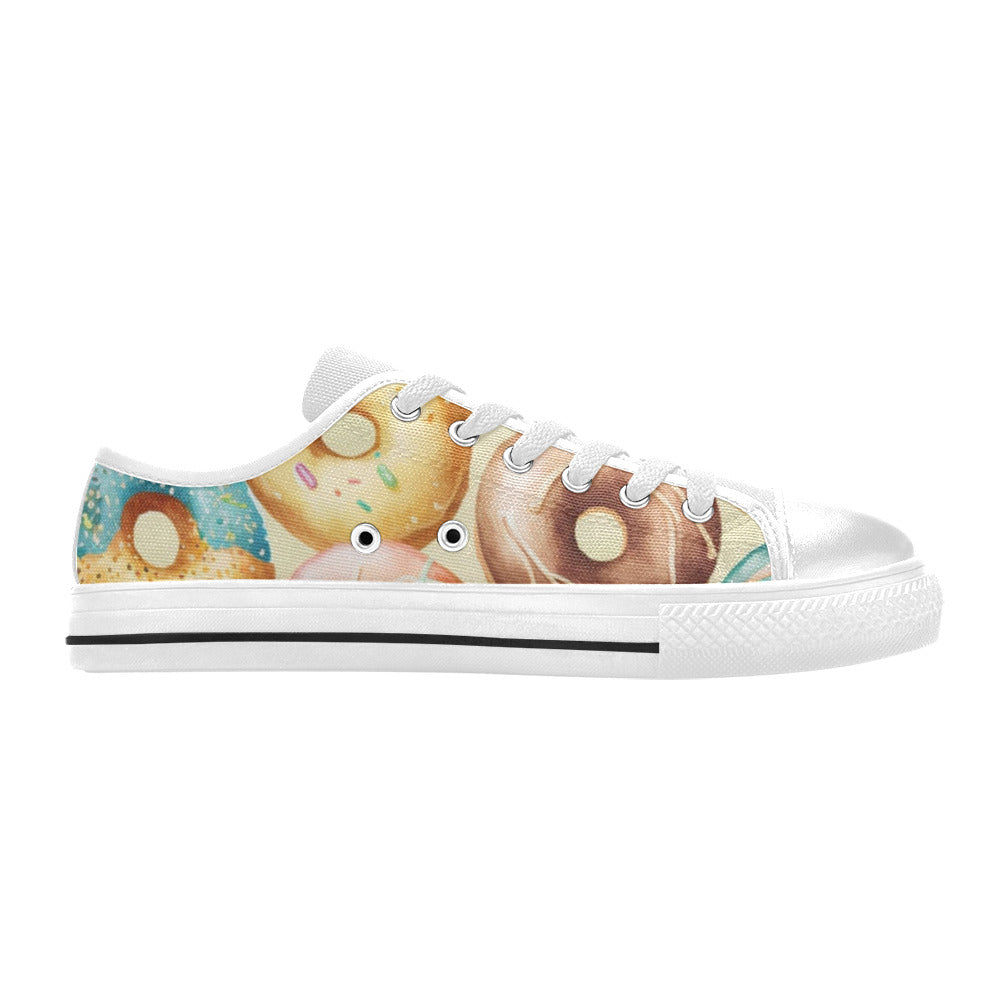 A Half A Dozen Please Canvas Kid's Shoes (Big Kid)