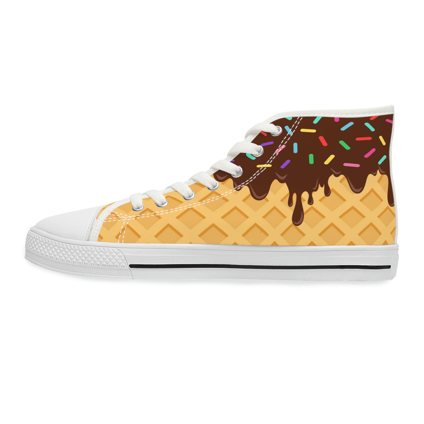 Ben and Larry's Ice Cream Women's High Top Sneakers