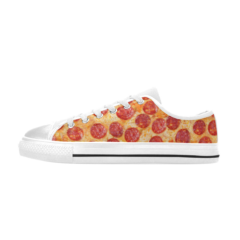 Hot Pepperoni Pizza Kid's Sneakers (Big Kid)