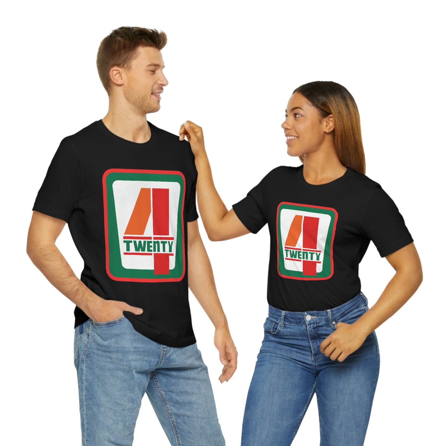 Funny 420 Parody Unisex Jersey Short Sleeve Tee