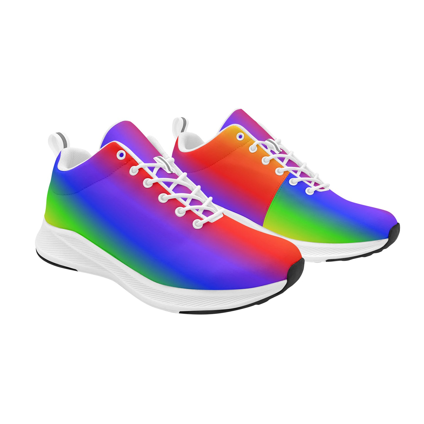 Rainbow Ombre Women's Running Sneakers