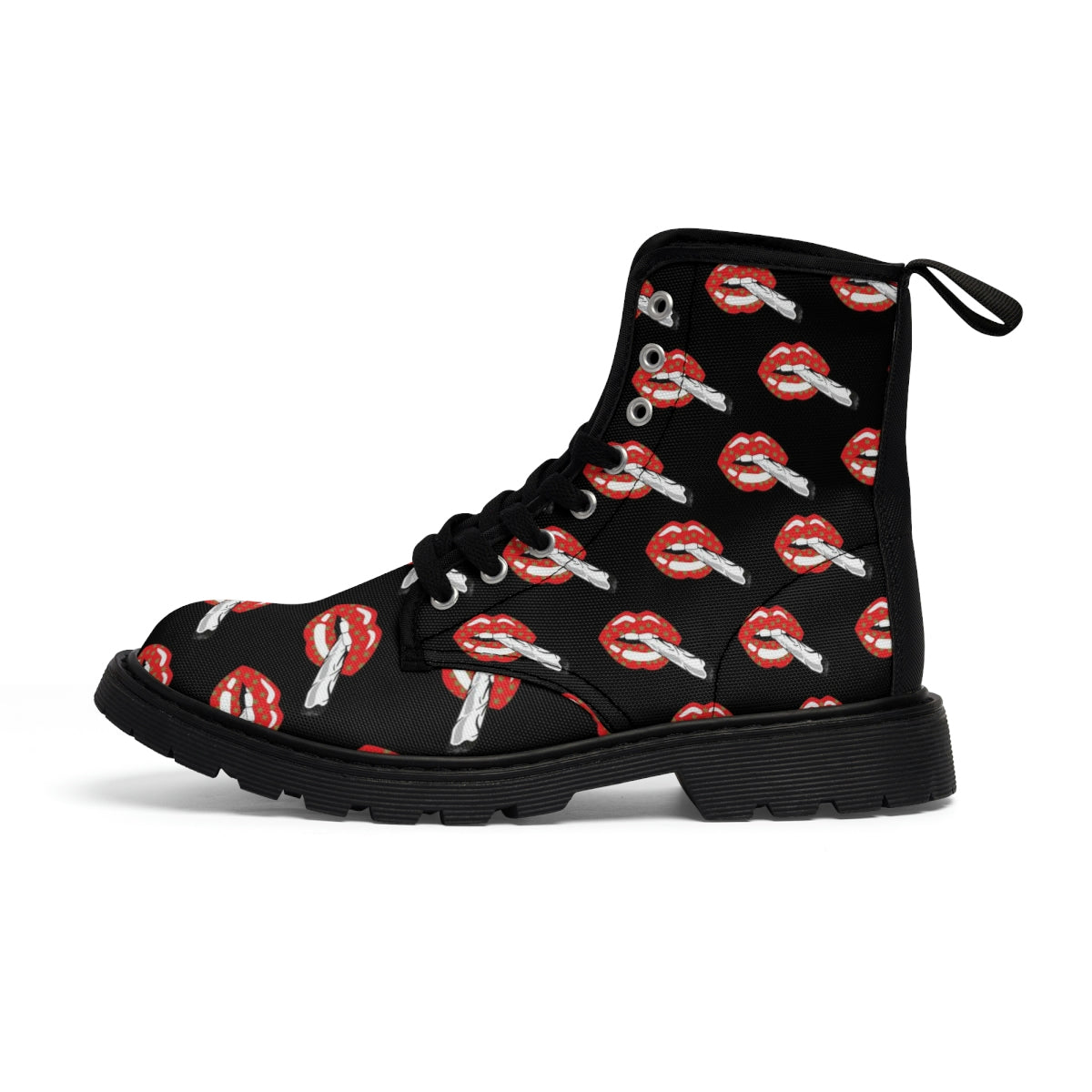 Puff Puff Pass! Women's Canvas Boots