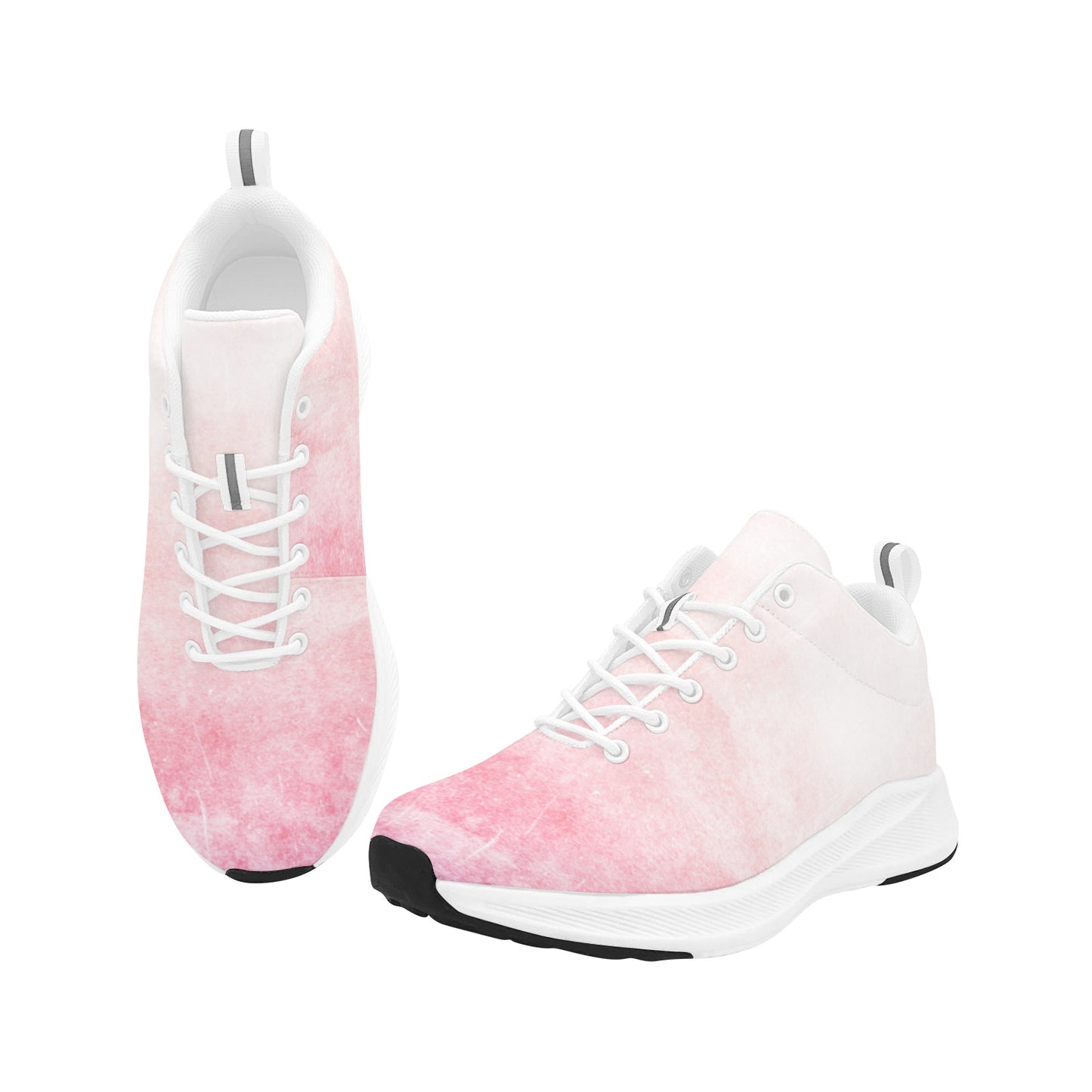 Pink Splash Ombre Women's Running Shoes