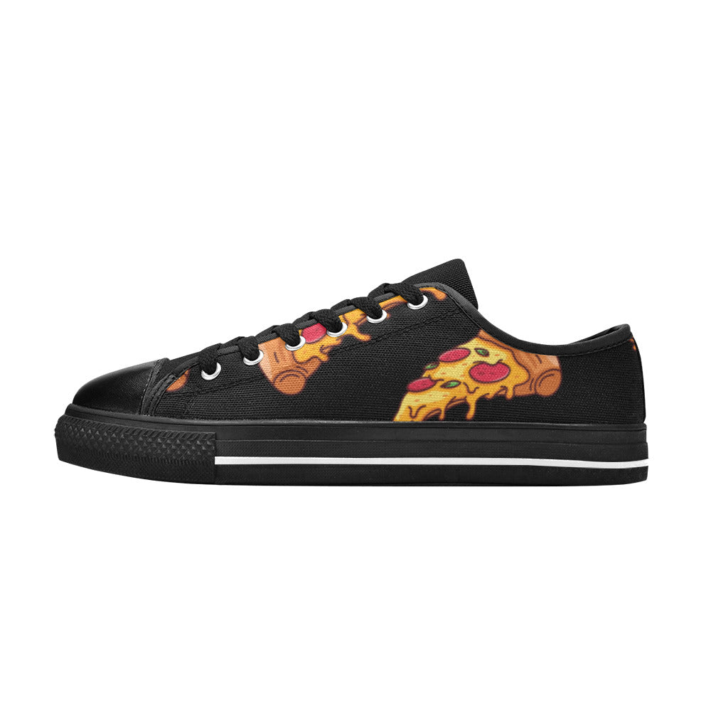 Hot Pepperoni Slices Kid's Shoes Black Soles (Big Kid)