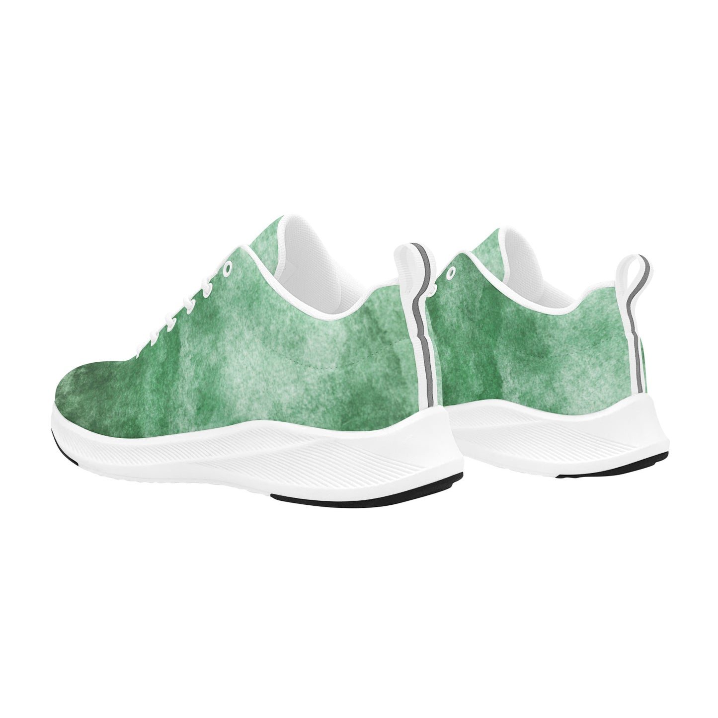 Green Ombre Splash Women's Running Shoes