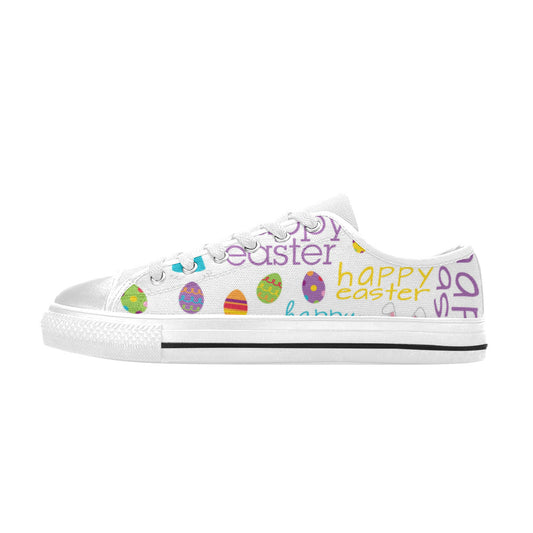 Happy Easter Canvas Kid's Shoes (Big Kid)