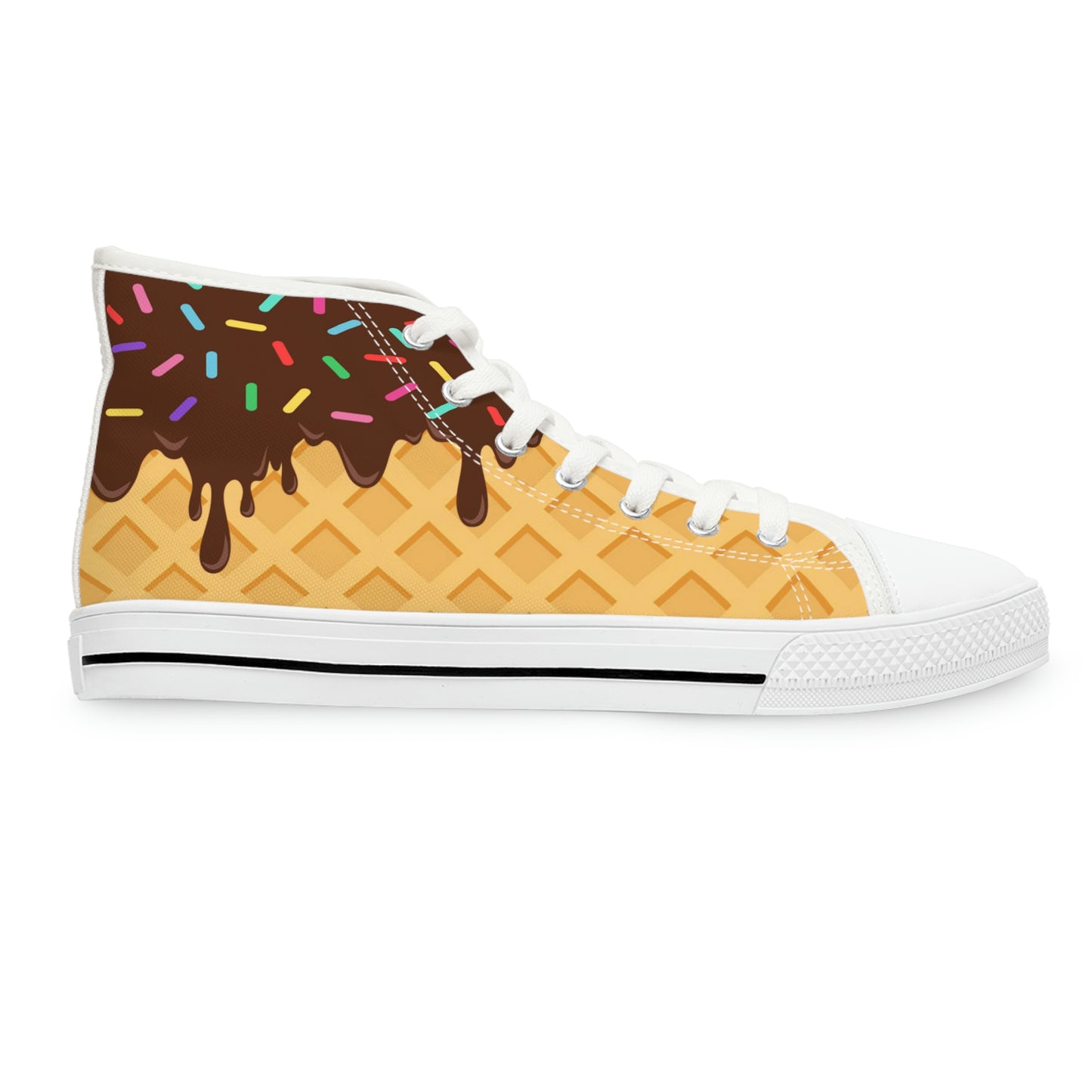 Ben and Larry's Ice Cream Women's High Top Sneakers