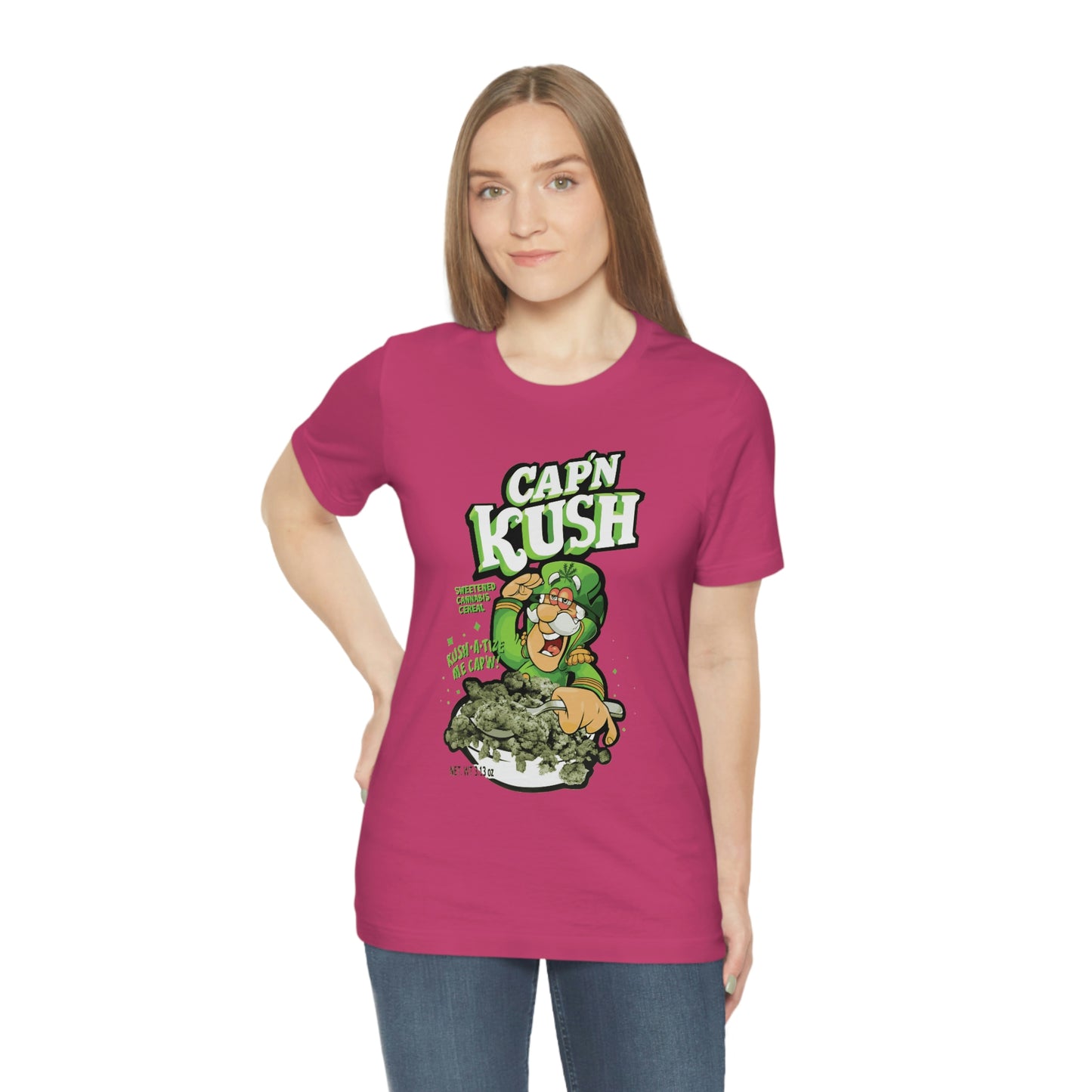 Kaptain Kush 420 Unisex Jersey Short Sleeve Tee