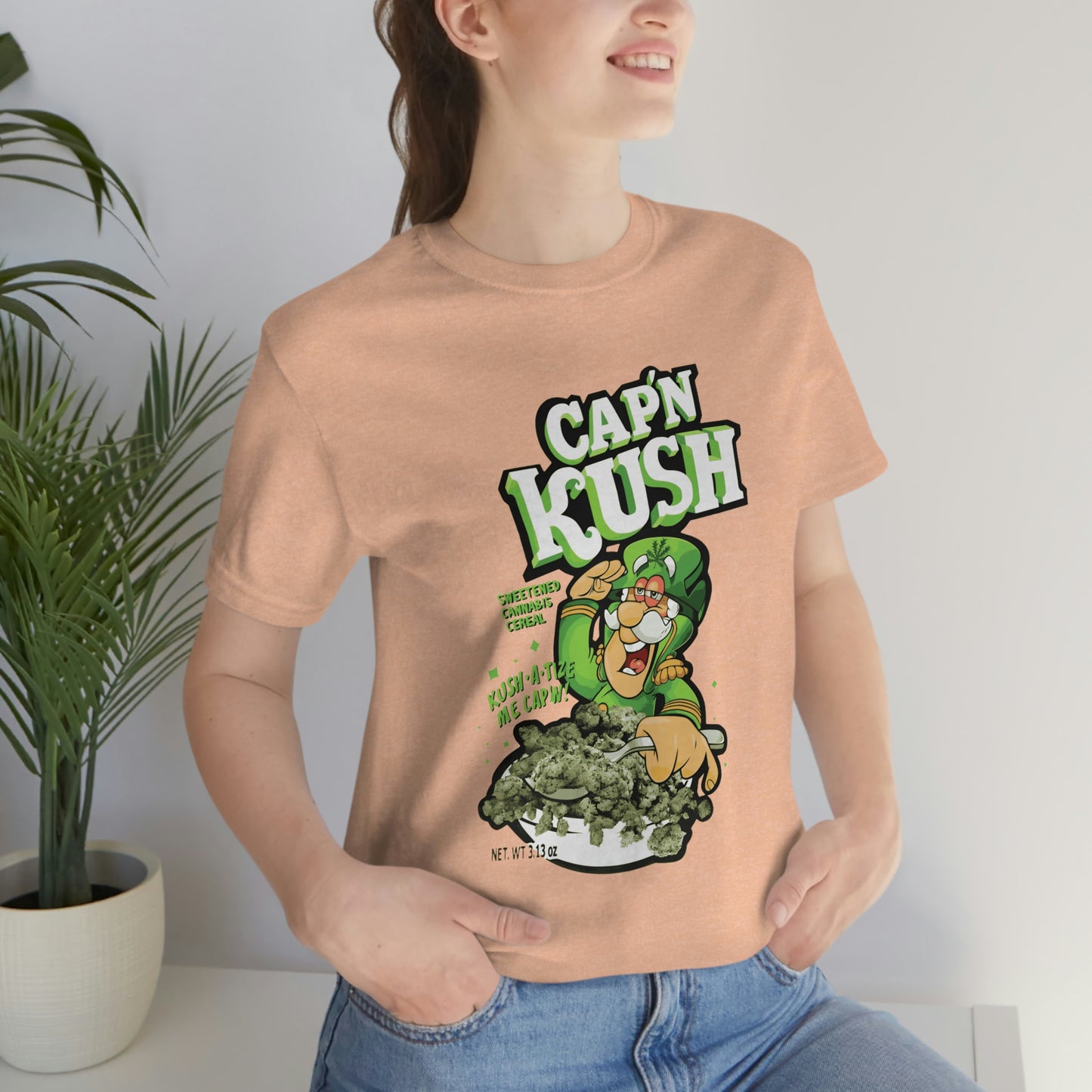 Kaptain Kush 420 Unisex Jersey Short Sleeve Tee