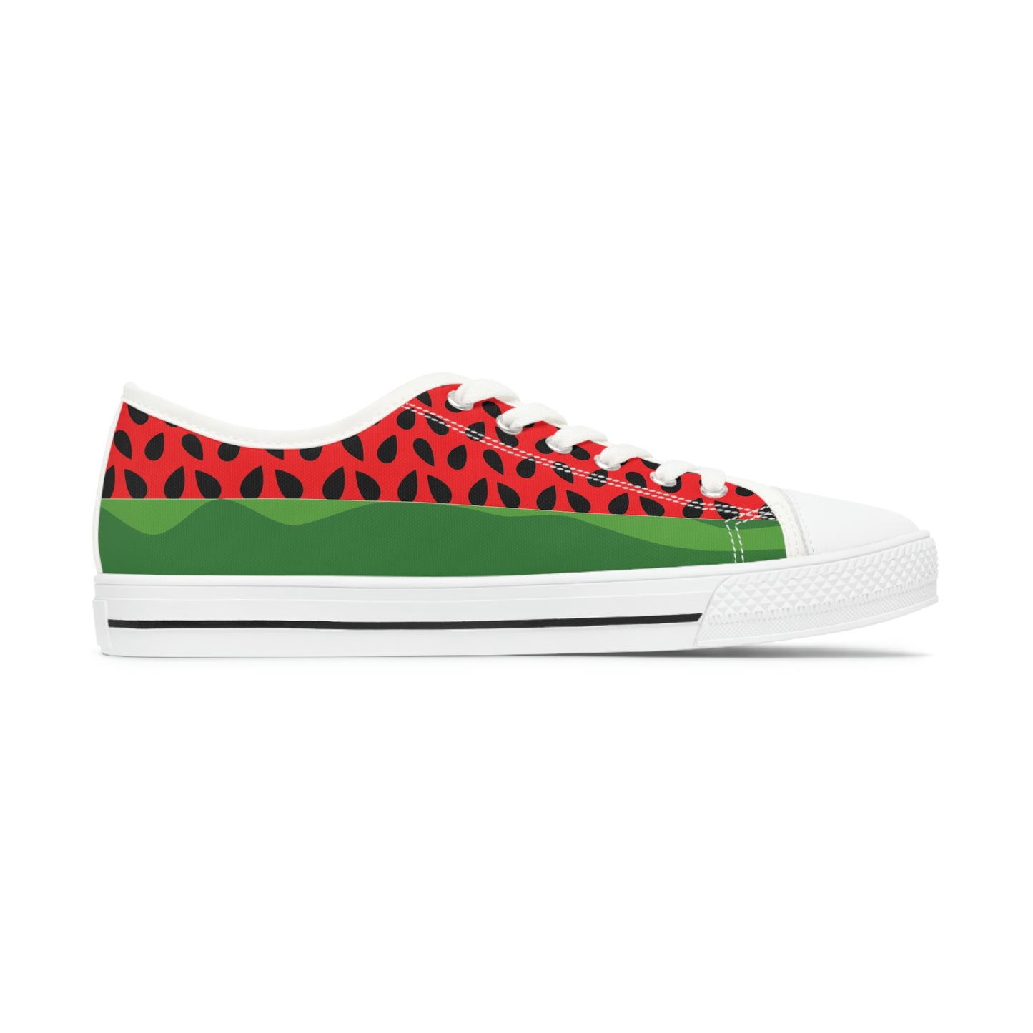 Watermelon Women's Low Top Sneakers