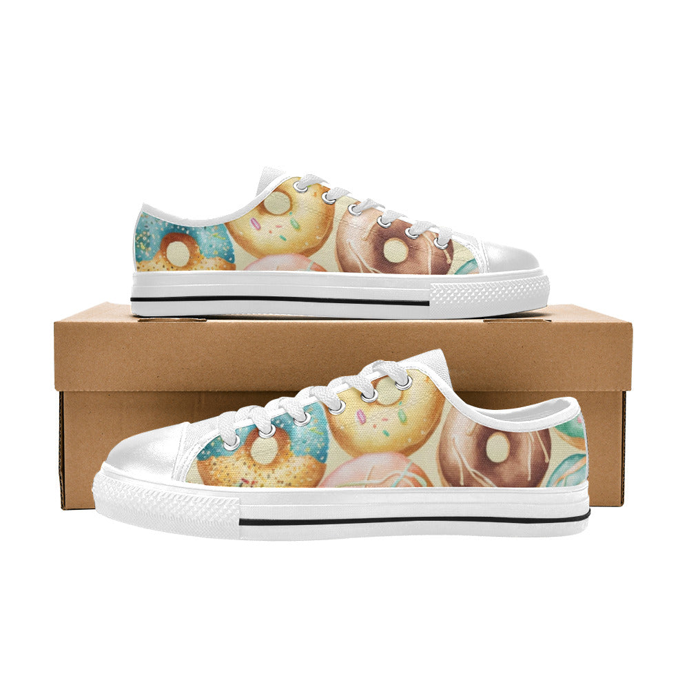 A Half A Dozen Please Canvas Kid's Shoes (Big Kid)