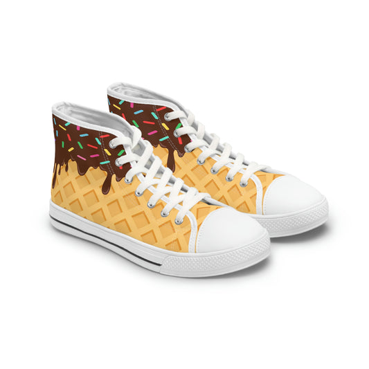 Ben and Larry's Ice Cream Women's High Top Sneakers