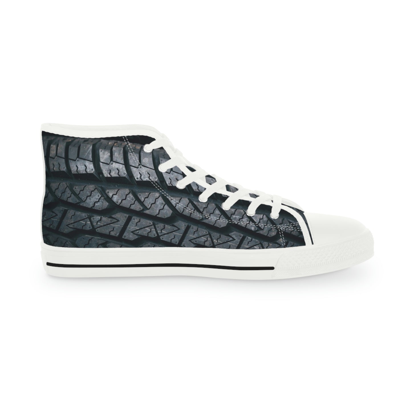 Tires Men's High Top Sneakers