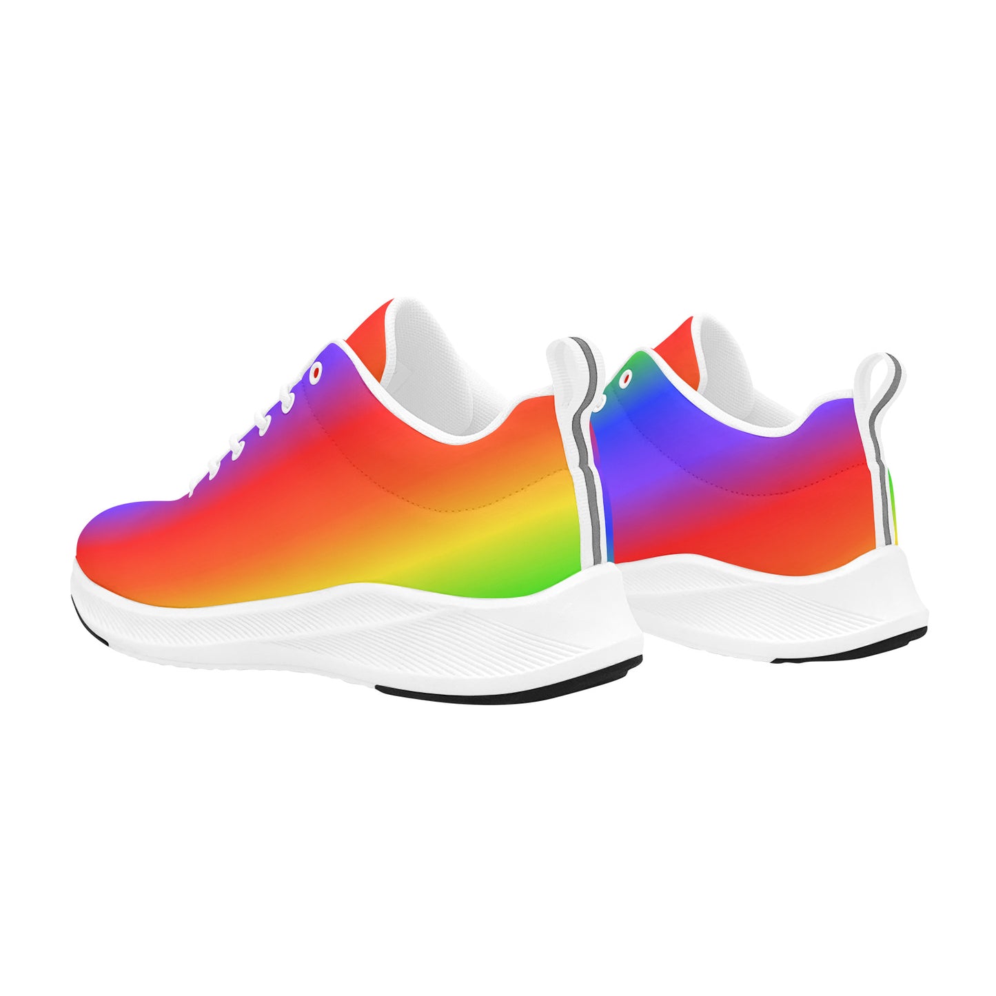 Rainbow Ombre Women's Running Sneakers