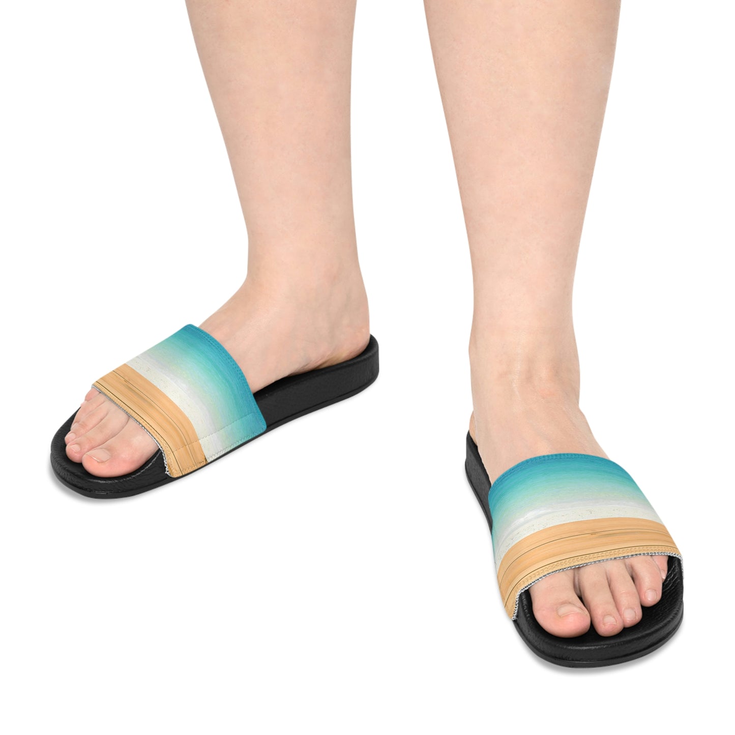 A Day At The Beach Women's Slide Sandals