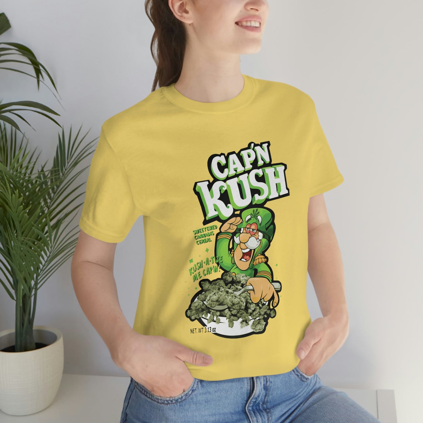 Kaptain Kush 420 Unisex Jersey Short Sleeve Tee