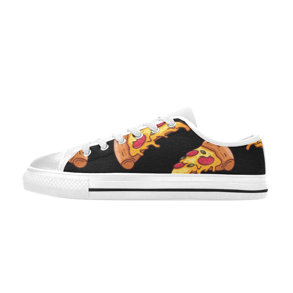 Hot Pepperoni Slices Low Top Kid's Shoes (Big Kid)