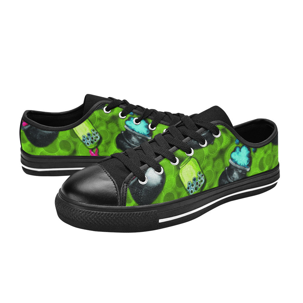 Cauldrons Low Top Canvas Kid's Shoes (Big Kid