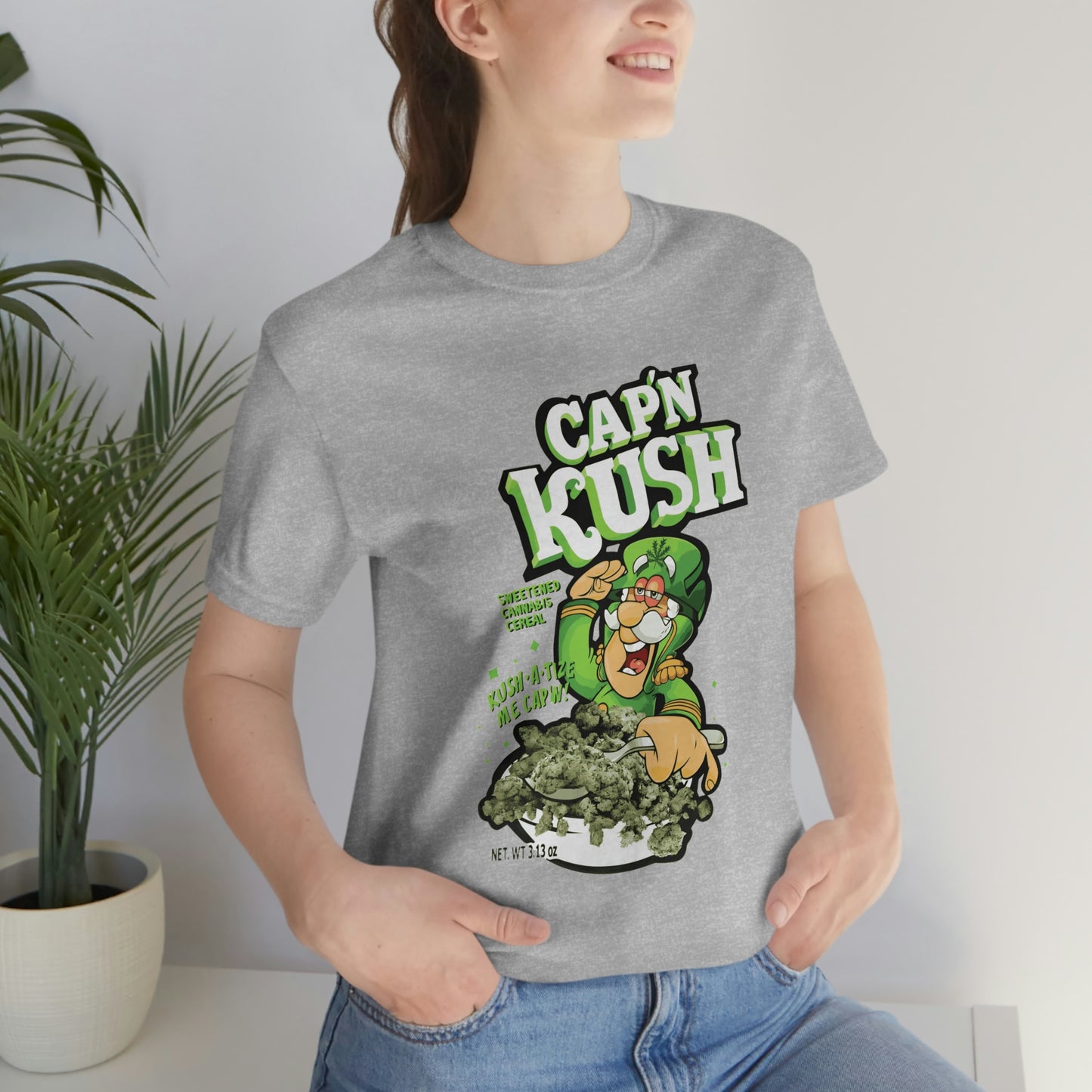 Kaptain Kush 420 Unisex Jersey Short Sleeve Tee