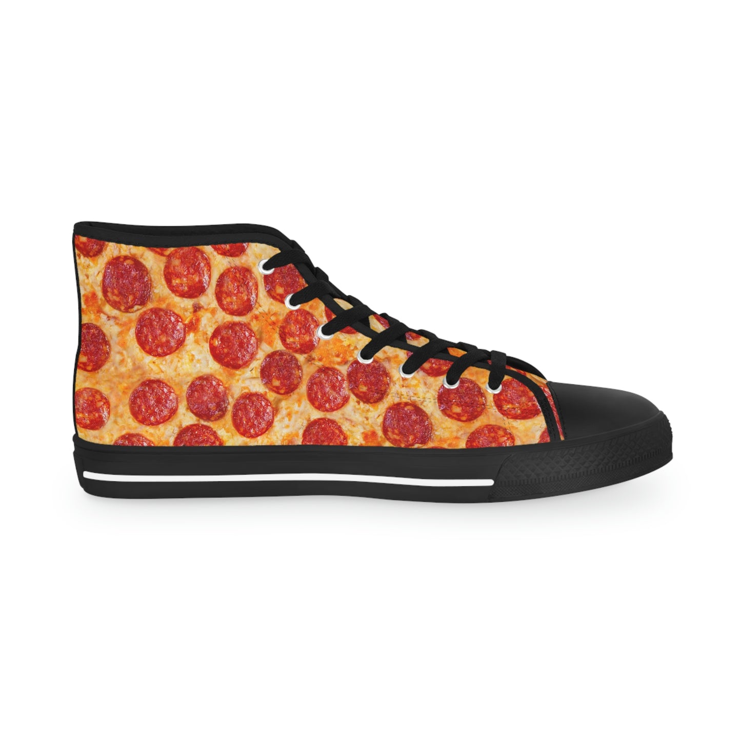 Pepperoni Pizza Men's High Top Sneakers