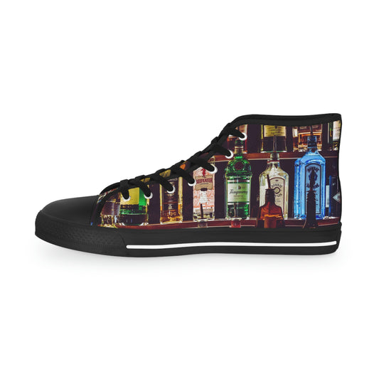 Alcohol Men's High Top Sneakers