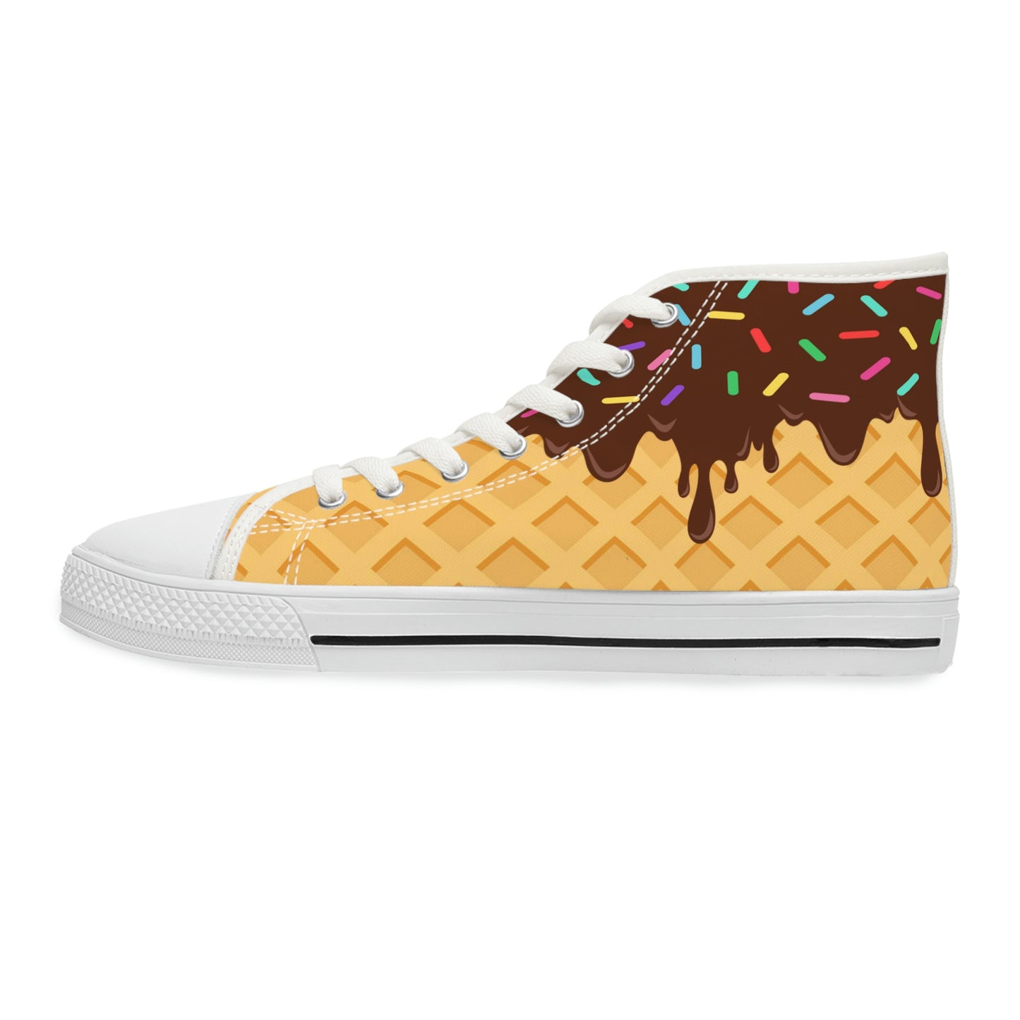 Ben and Larry's Ice Cream Women's High Top Sneakers