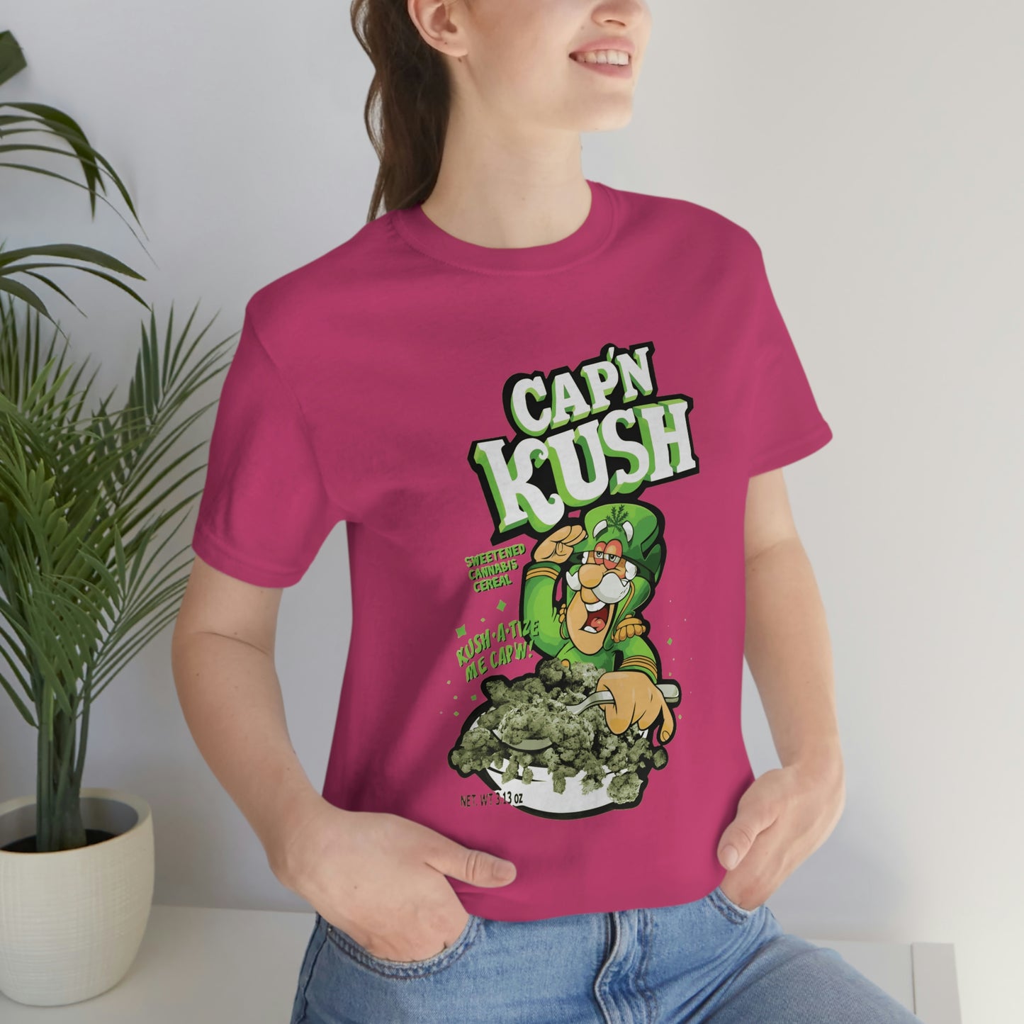 Kaptain Kush 420 Unisex Jersey Short Sleeve Tee