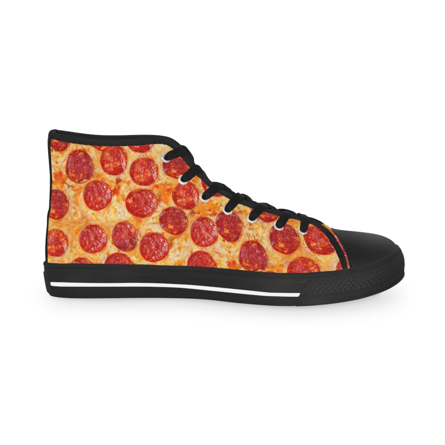 Pepperoni Pizza Men's High Top Sneakers