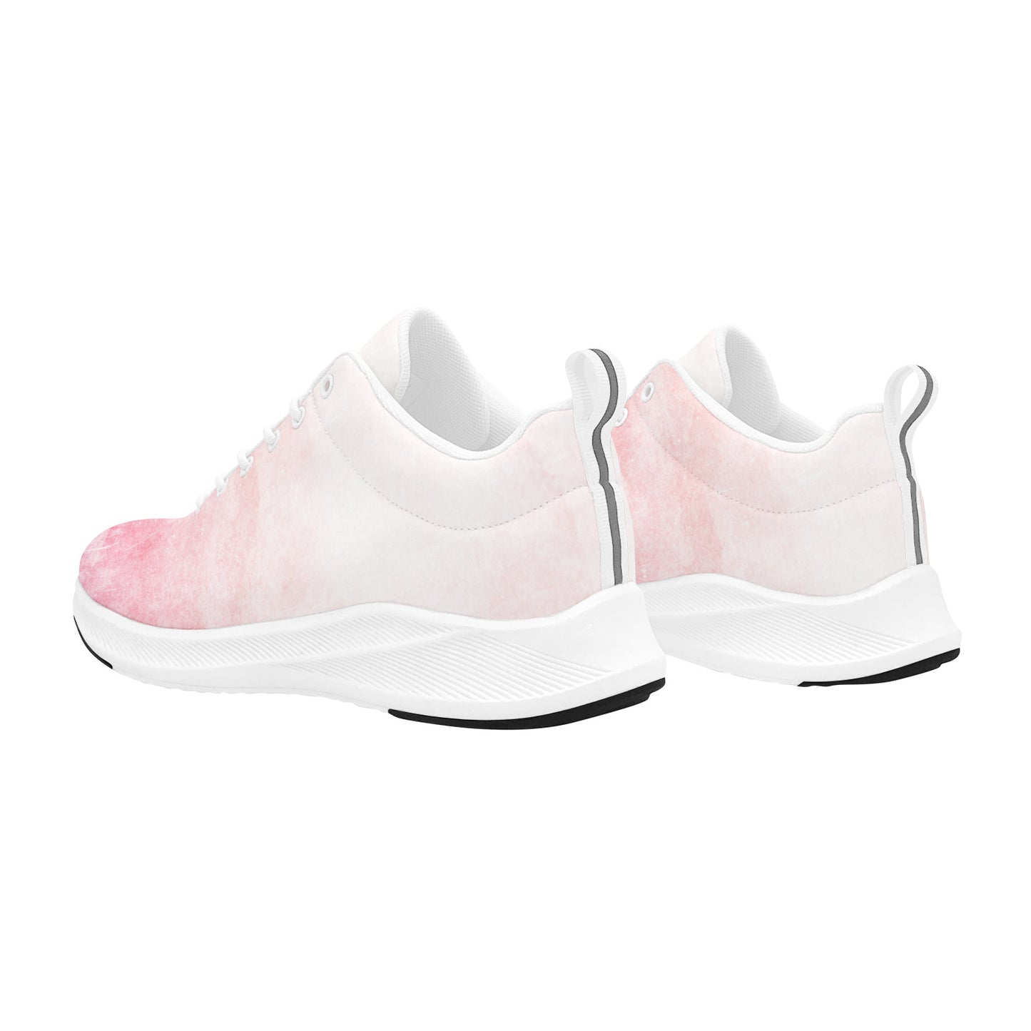 Pink Splash Ombre Women's Running Shoes